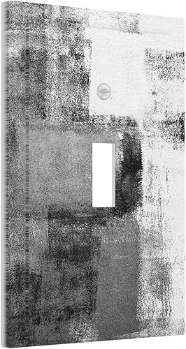 Miniatura 49 de Placa Decorativa de Pared Beige Boho de Mediados de Siglo Sol Abstracto 1-Gang Retro Años 70 Arte Geométrico Moderno con Arco Eléctrico Interruptor