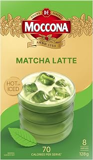 Moccona Original Flavour Matcha Latte 8 Sachets