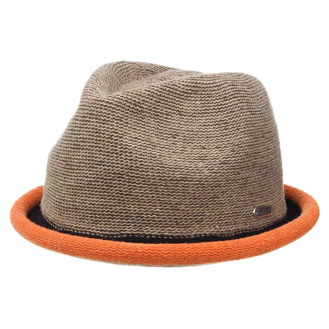 CHILLOUTS Boston Player Hat Women/Men - Trilby Summer Women´s Spring-Summer - L (58-59 cm) Brown