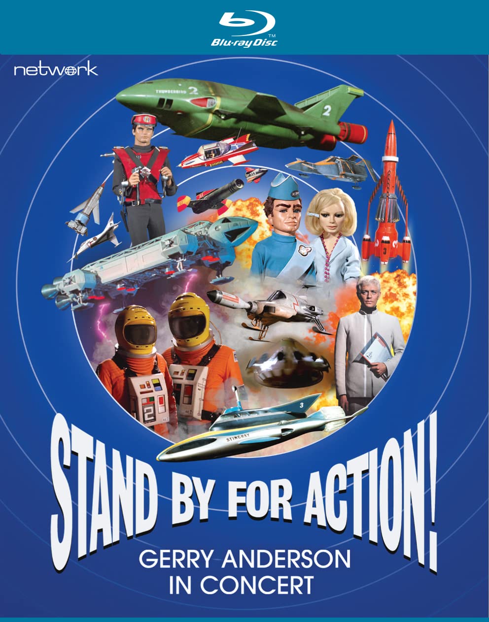 Stand By For Action!: Gerry Anderson in Concert [Blu-ray]
