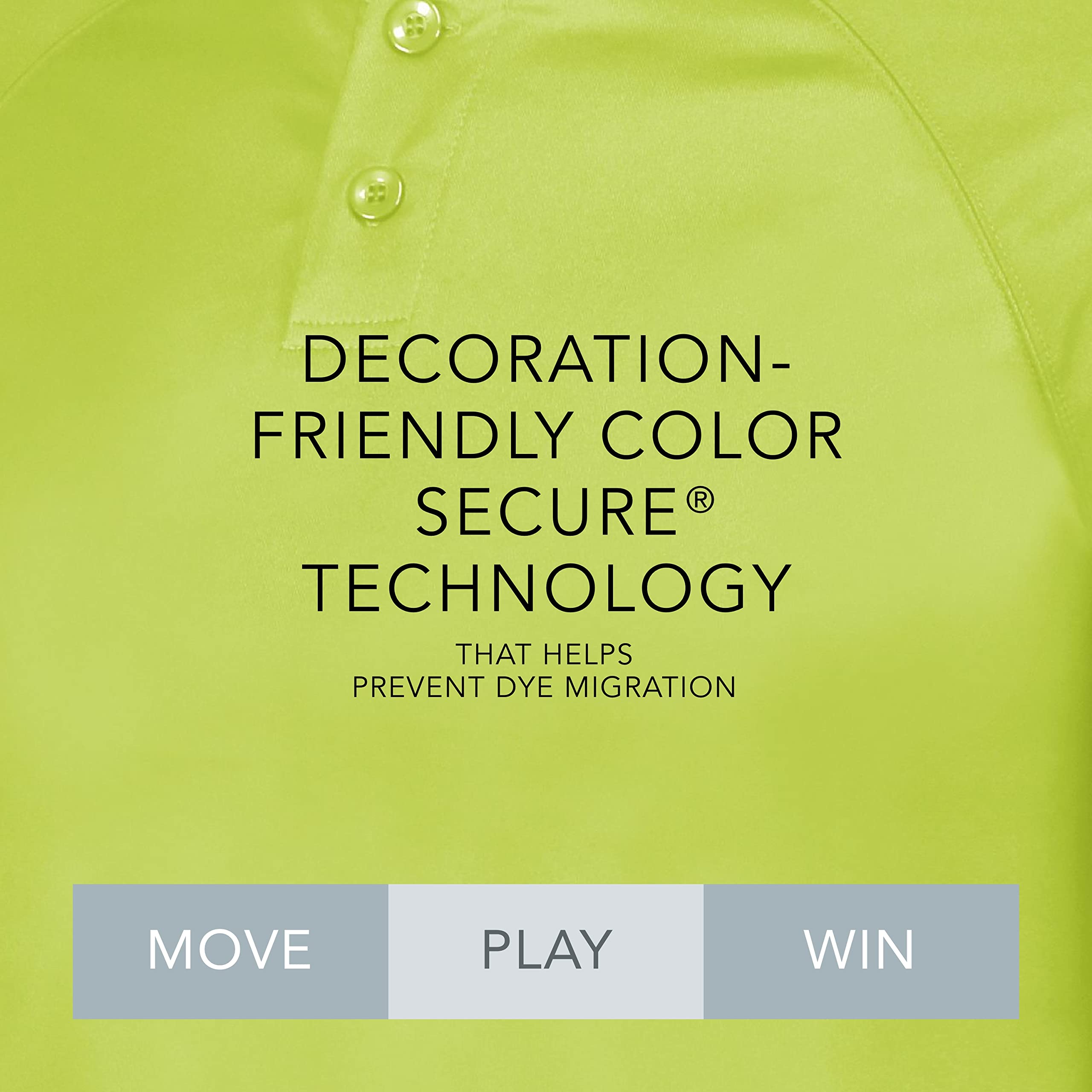 Augusta Sportswear Boys' Youth Attain Wicking Two-Button Baseball Jersey, Lime