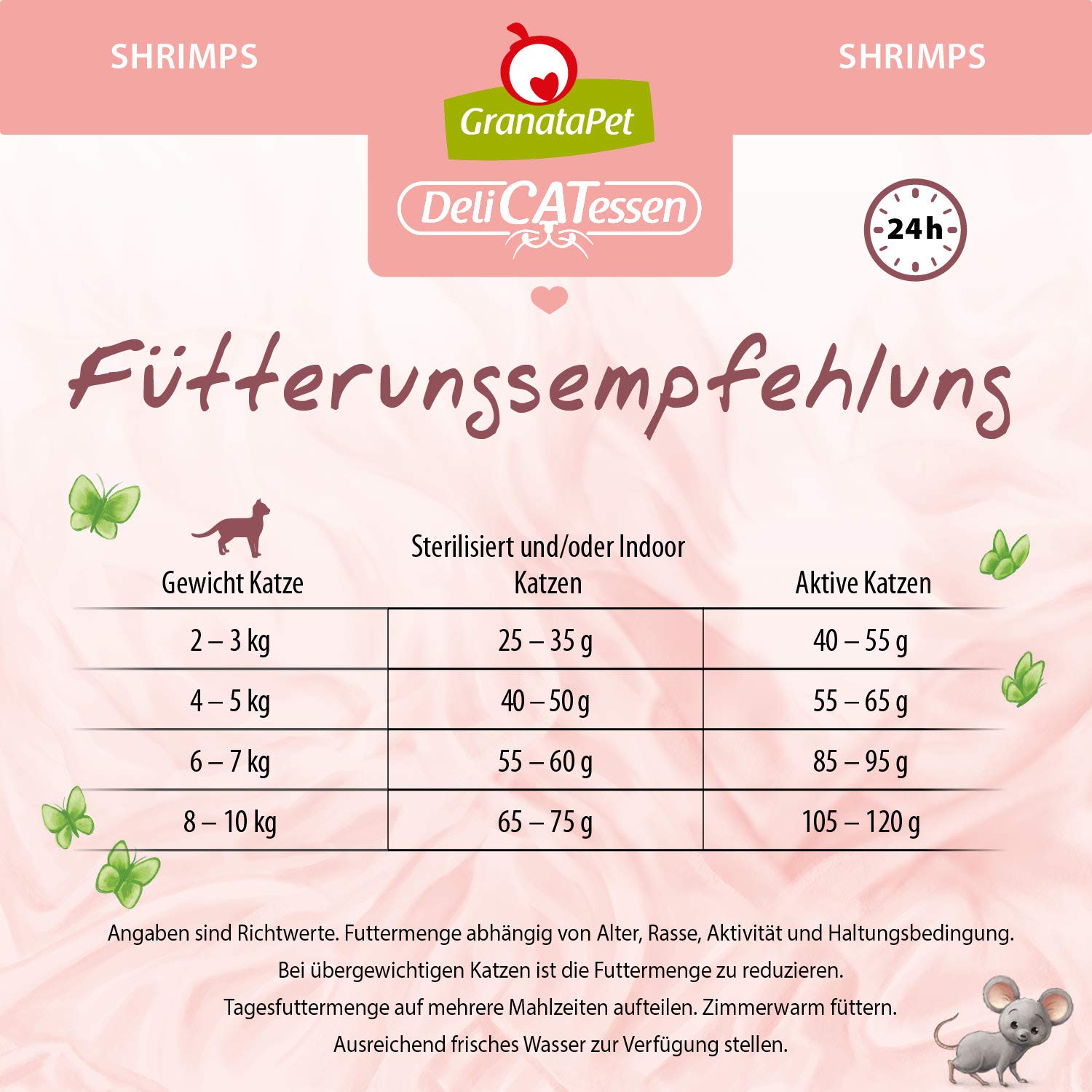 GranataPet Delicatessen para Adultos, alimento seco para Gatos Grandes y pequeños, piensos completos sabrosos y saludables sin Cereales y sin azúcares añadidos para Verdaderos gourmets, 1800 g