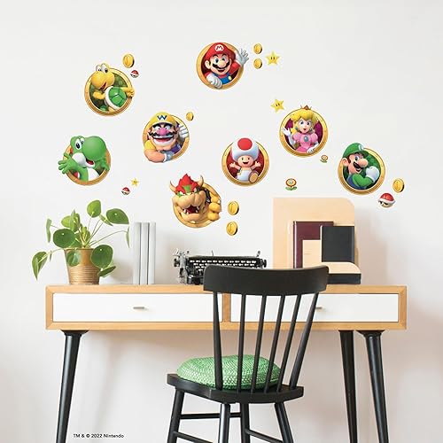 Miniatura 4 de RoomMates RMK5224SCS Super Mario - Calcomanías de pared para despegar y pegar