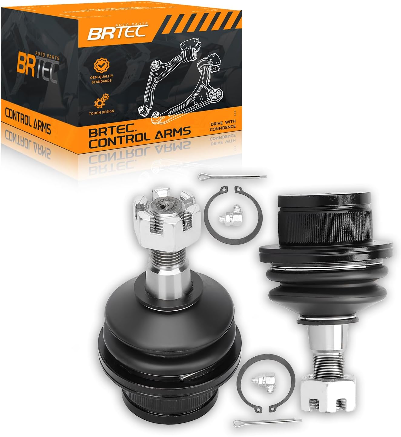 Front Lower Ball Joints for Ford F150 1997-2003, F250 1997-1999, Expedition Explorer Sport Trac Ranger Lincoln Blackwood Aviator Navigator Mazda B2300 B2500 B3000 B4000 Mercury Mountaineer 1995-2010