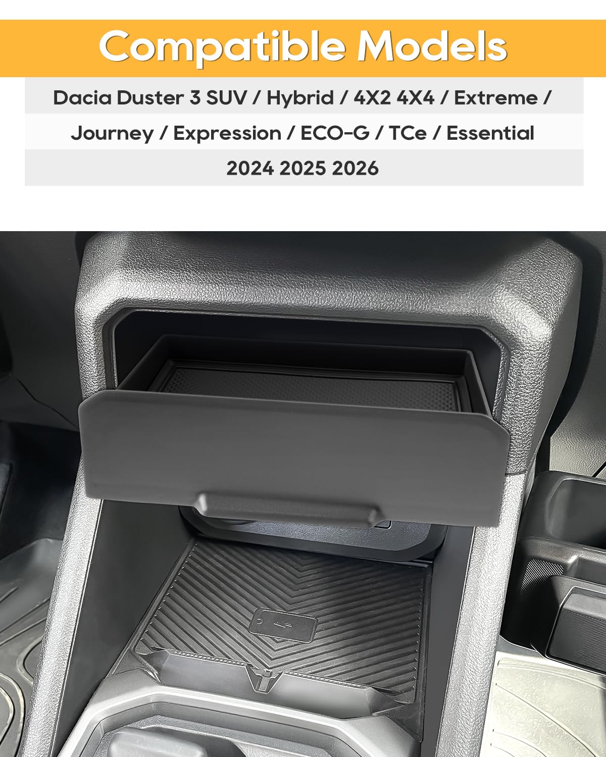 LFOTPP Compatibel met Dacia Duster 3 2024 2025 Middenarmsteun Afdekking LFOTPP Compatibel met Dacia Duster 3 2024 2025 Middenarmsteun Afdekking