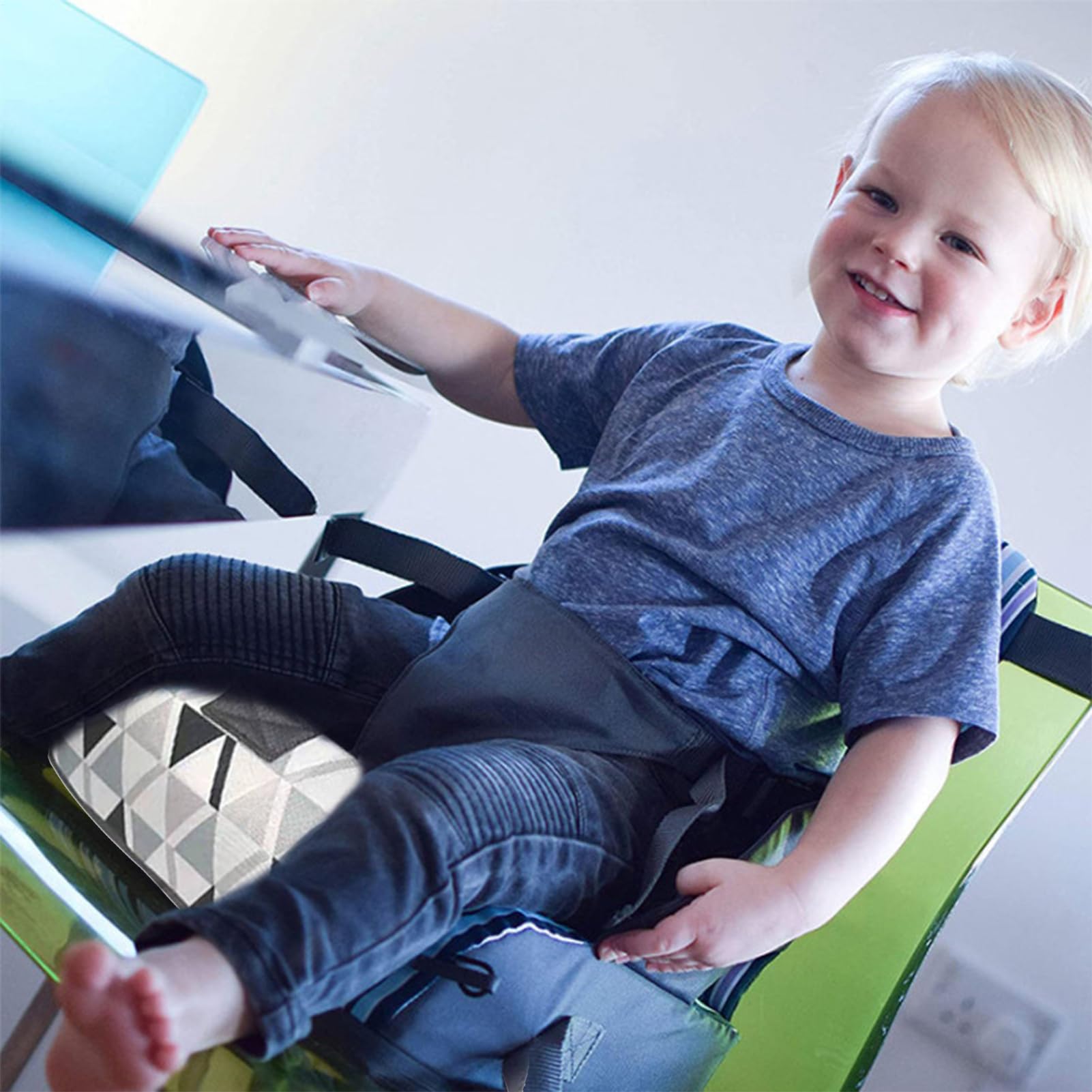 Booster de chaise haute – Coussin de siège pour enfant de 29, 26, 11 cm