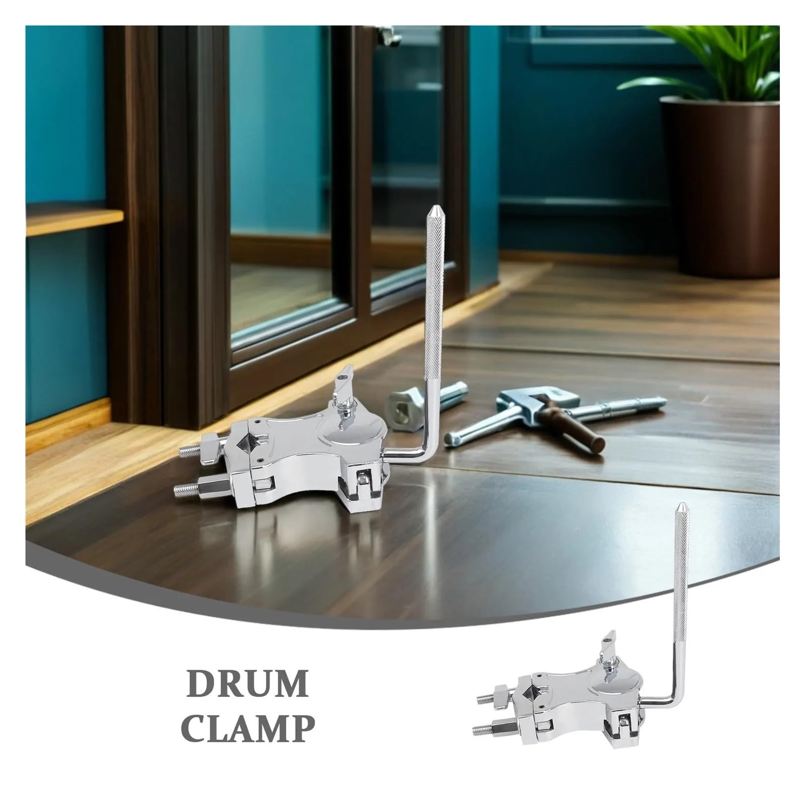 360° Verstellbarer Trommelklemmenhalter Tom Clip