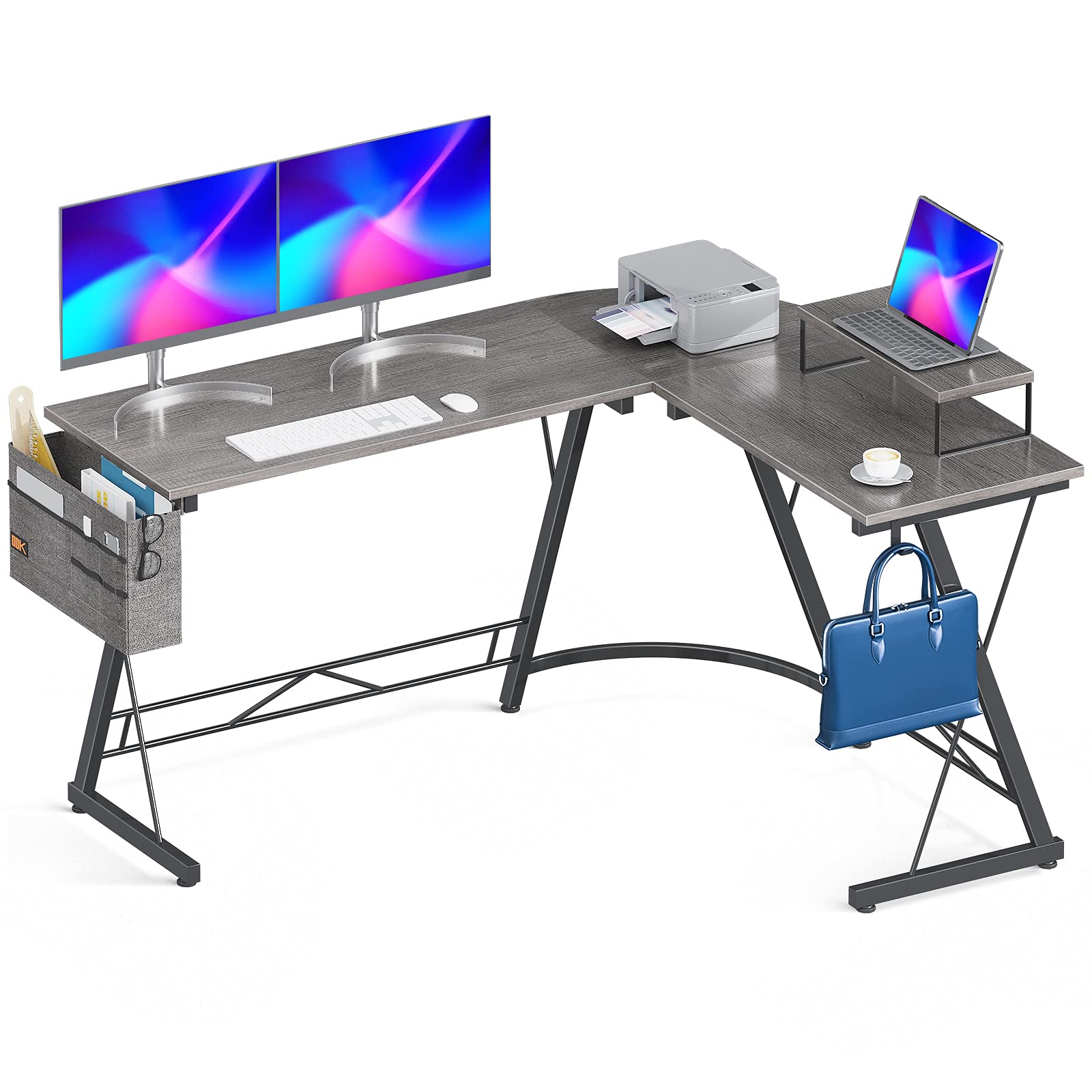 Buy Casaottima L Shaped Desk Gaming Desk Home Office Desk Computer Desk