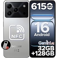 DOOGEE Note 56 Pro Smartphone Android 16, 32GB+128GB/TF 2TB Telefono Cellulare