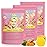 NIFEISHI Turmeric Face Scrub Pads, 120pcs Turmeric Cleansing Pads with Vitamin B5, Vitamin C, Sugar Cleansing Ps for Face and Body