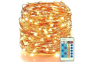 Moobibear 66ft 200 LEDs Dimmable Waterproof Starry String Lights