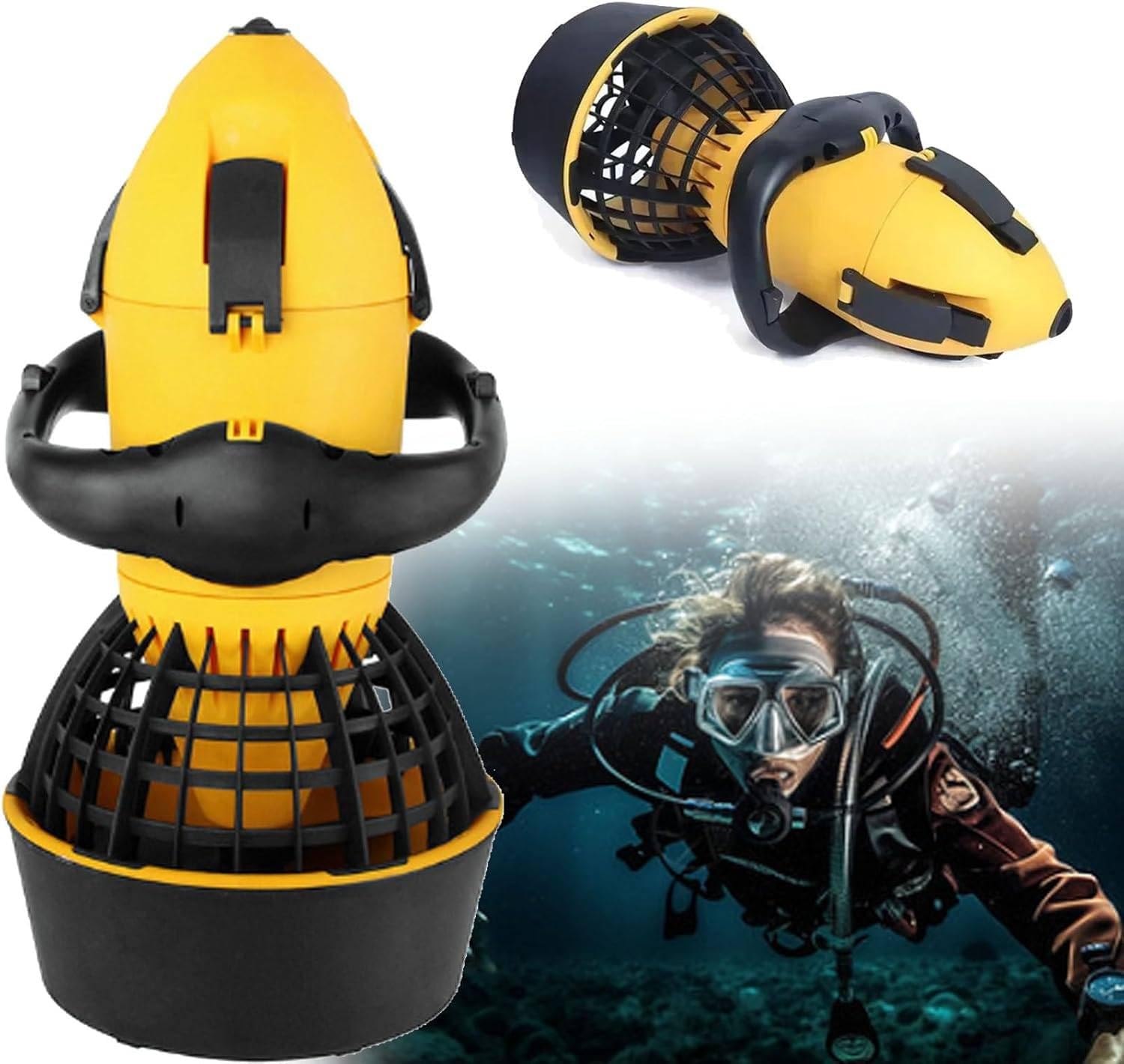 WIANQIAN Scuba Diving Snorkeling Sea Scooter, Diving Swimming Boosters Brushlessmotor-lithiumbattery