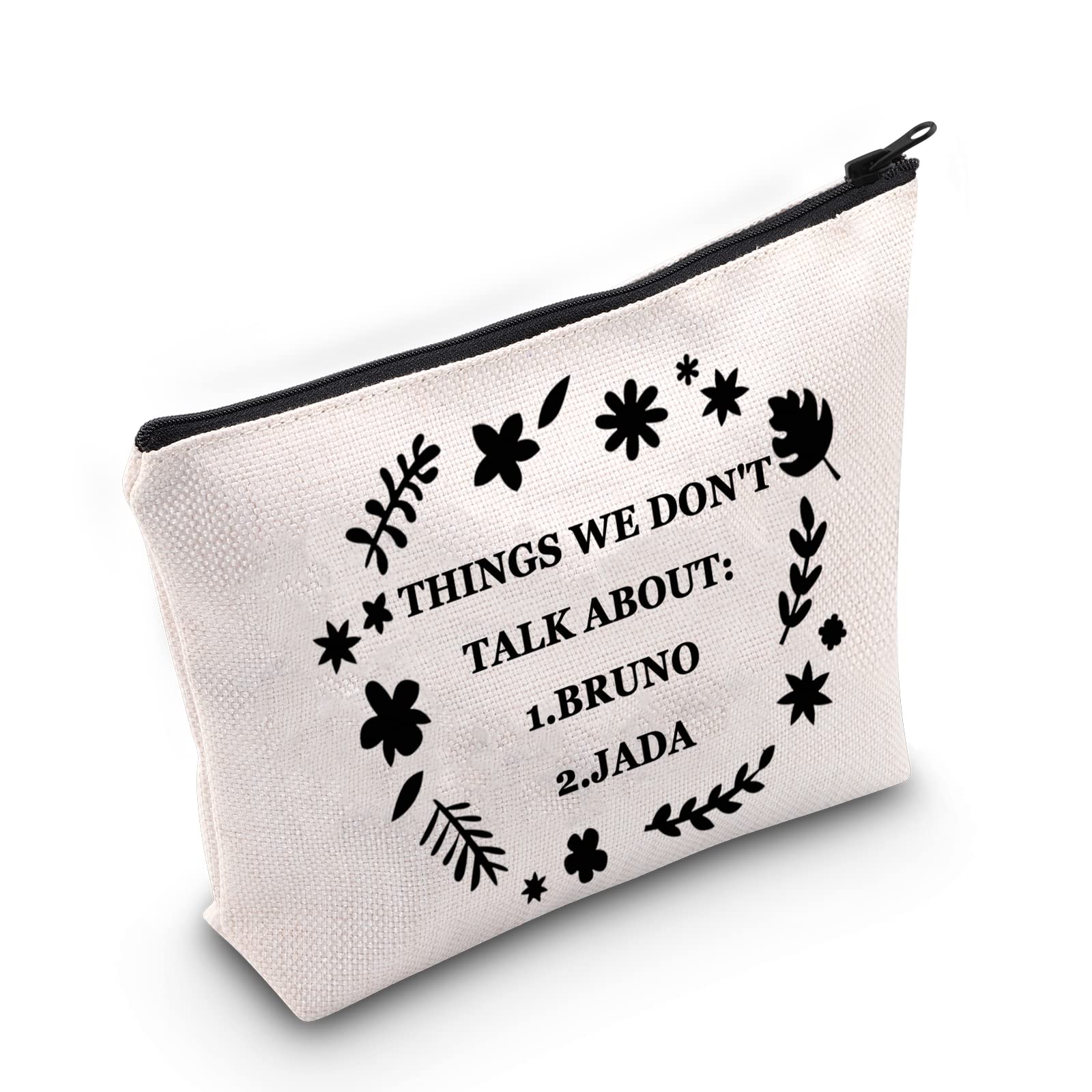 Cartoon Lover Gift Things We Don’t Talk About Makeup Bag Cartoon Cosmetic Bag Cartoon Fan Gift Zipper Travel Bag (Things We Do not Talk About), Things We Do Not Talk About