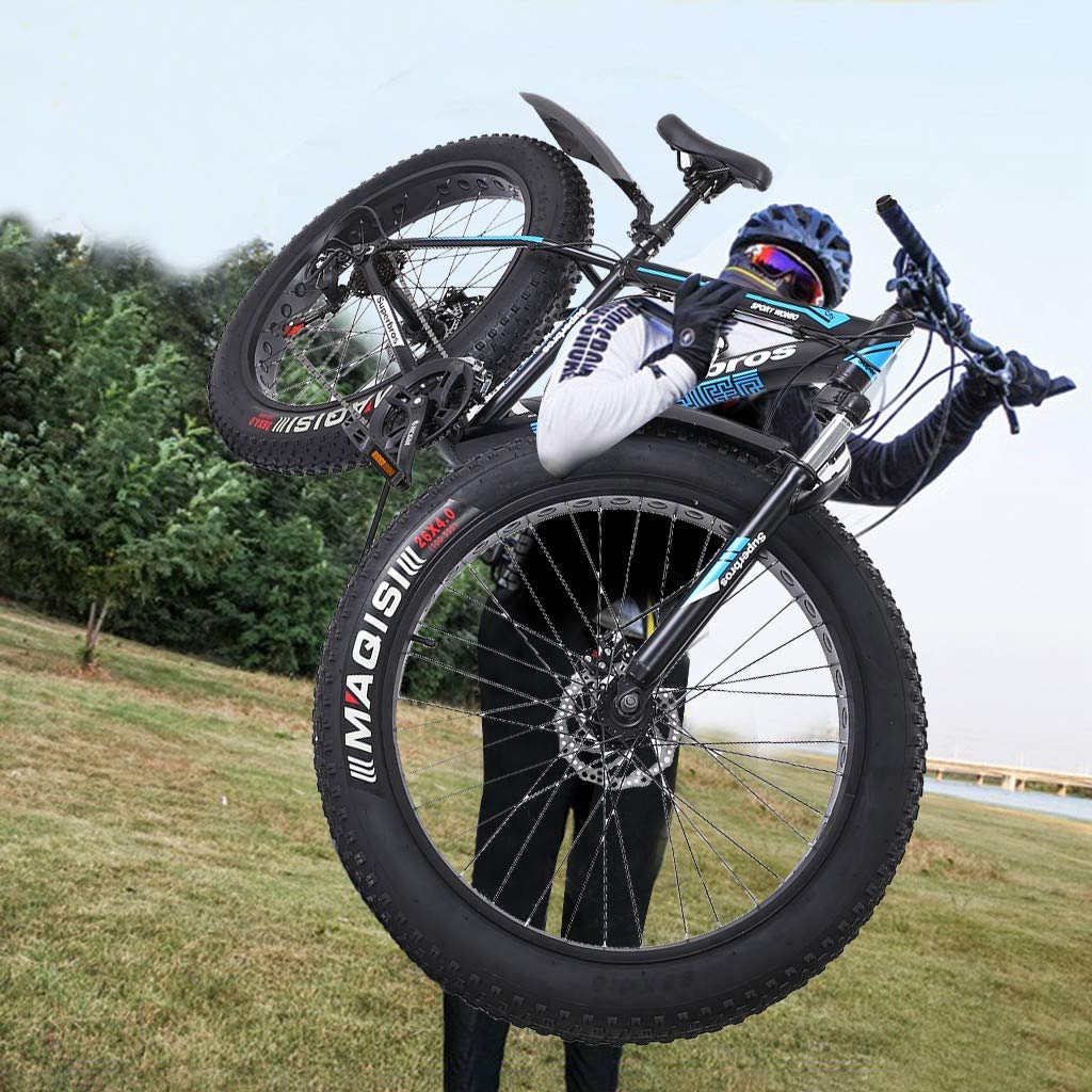 26インチMTBトップファットタイヤ自転車、スノーバイク、21段変速 Amazon | ファットバイク スノーバイク 26インチ 21スピード