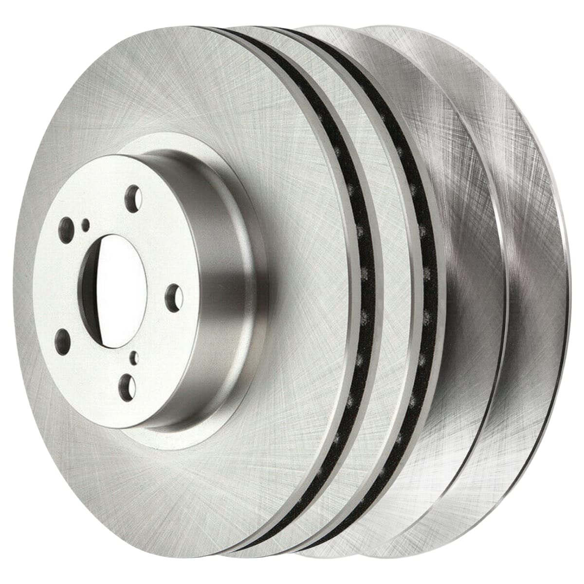 AutoShack Front Brake Rotors – Replacement Kit For Scion FR-S, Toyota 86, Subaru BRZ & More