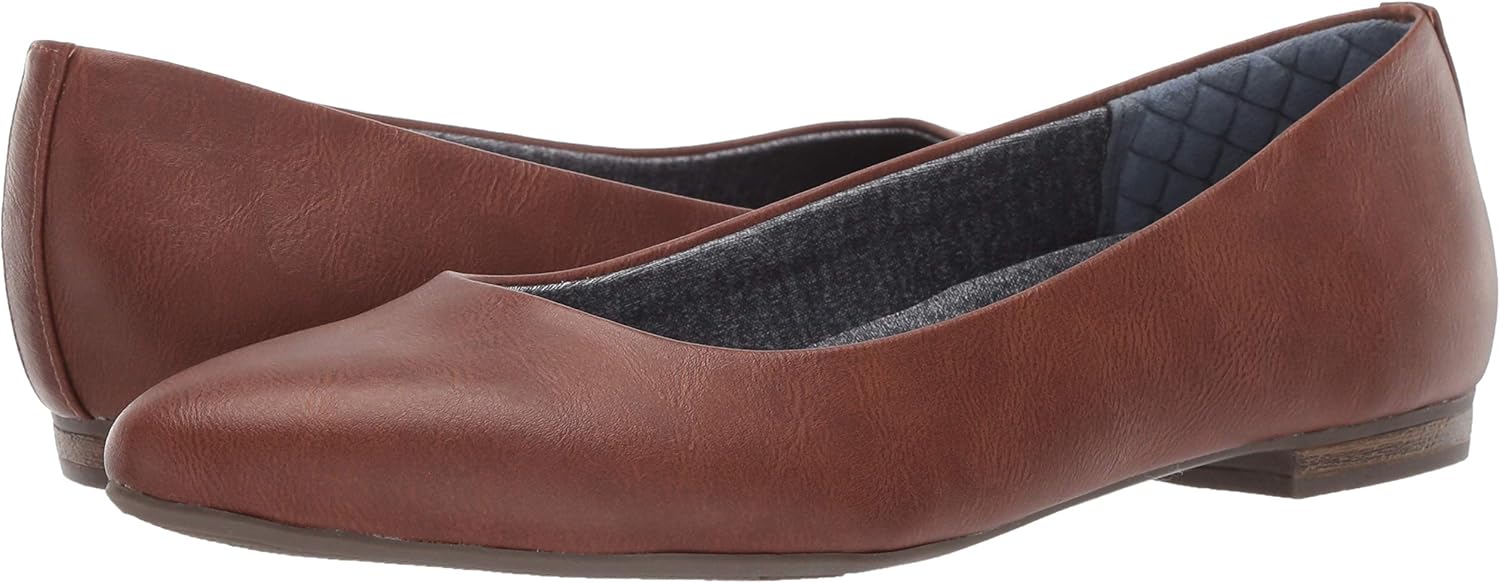 Dr. Scholl's Shoes womens Aston 8 Wide Whiskey Smooth