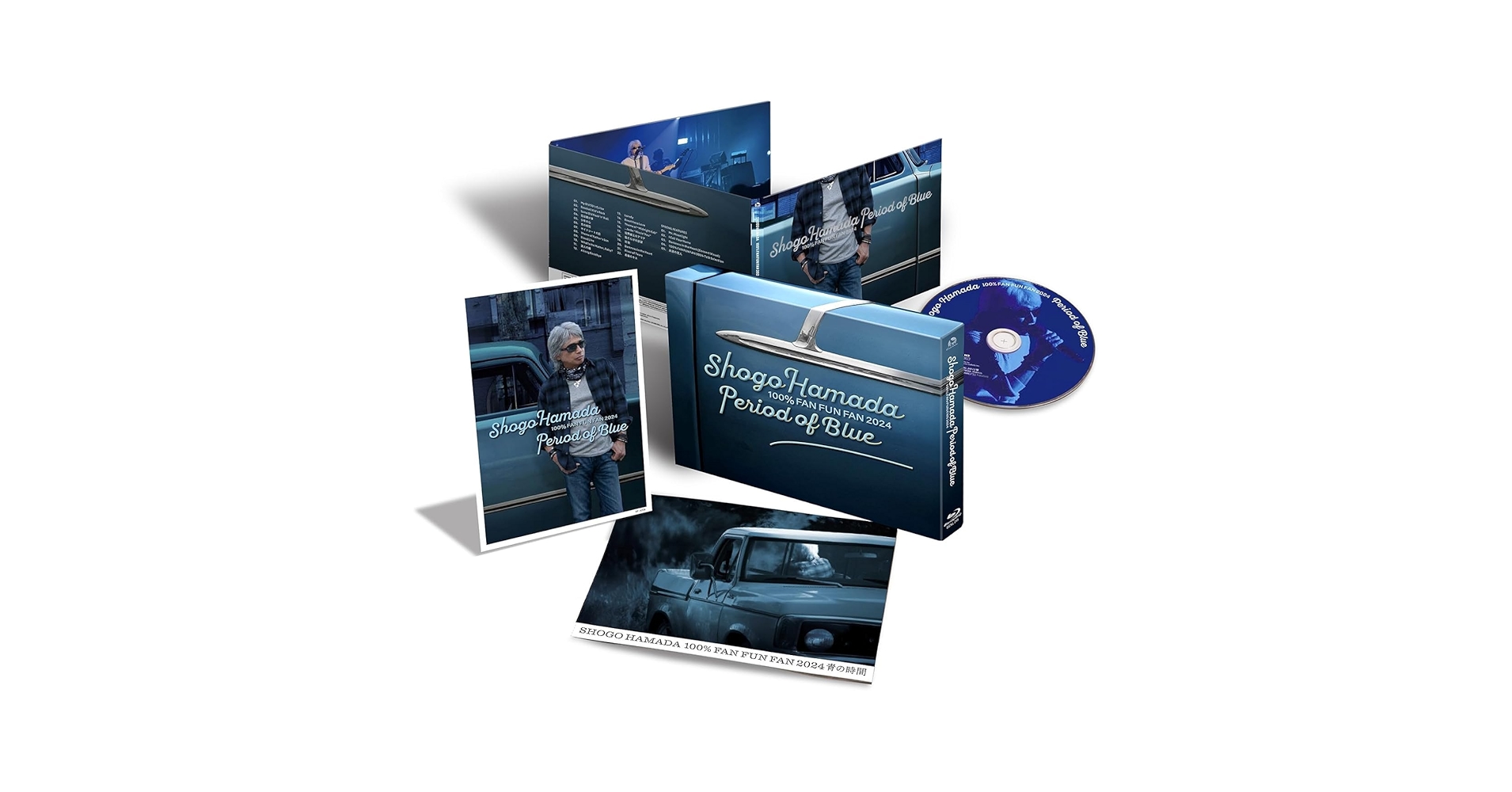 浜田省吾/100% FAN FUN FAN 2024 青の時間〈完全生 浜田省吾【完全生産限定盤 DVD】「FAN FUN FAN 2024 青の時間