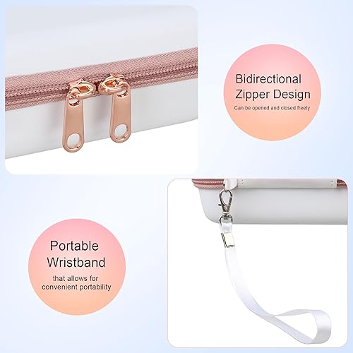 Miniatura 48 de Elonbo Funda de transporte para GL.iNet GL-SFT1200/A1300/AXT1800/MT3000 portátil WiFi Gigabit Router, repetidor de red Wi-Fi inalámbrico 6, soporte