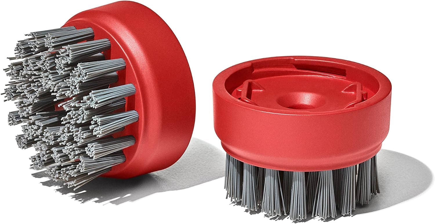 Oxo Red Outdoor Soap Dispensing Dish Brush Replacement Heads