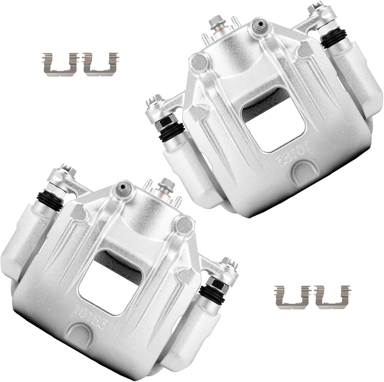 cciyu 19B6463 19B6462 Front Left & Right Brake Caliper With Bracket For Hyundai For Santa Fe 2010-2012,For Kia For Sorento 2011-2013