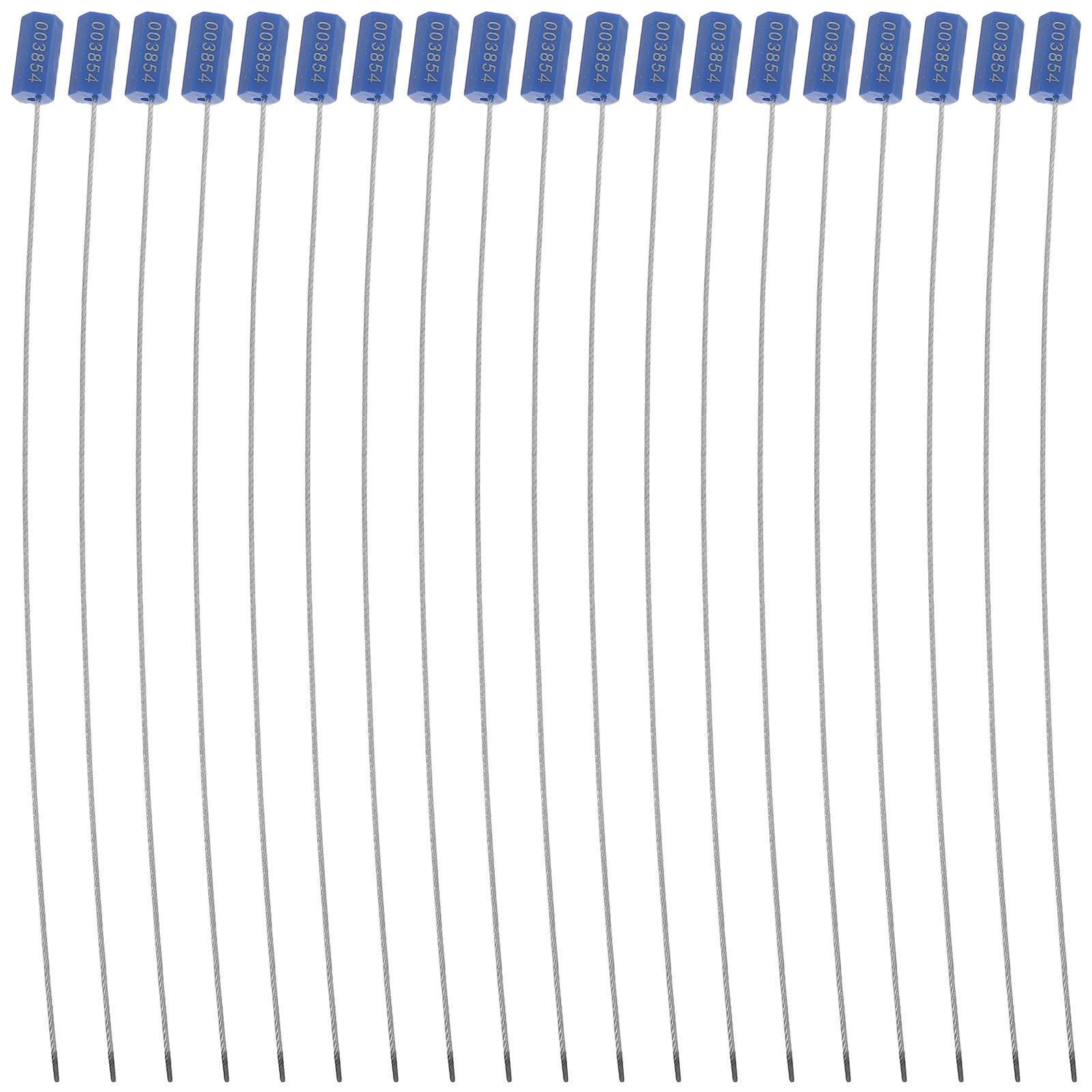 Sceaux de sécurité numérotés en acier inoxydable robuste - 8