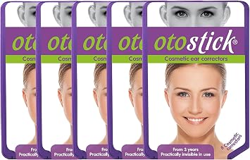 otostick Pack of 5 Standing Ears, Discreet Tape, Silicone Seal, Japanese Instruction Manual Included English Language Not