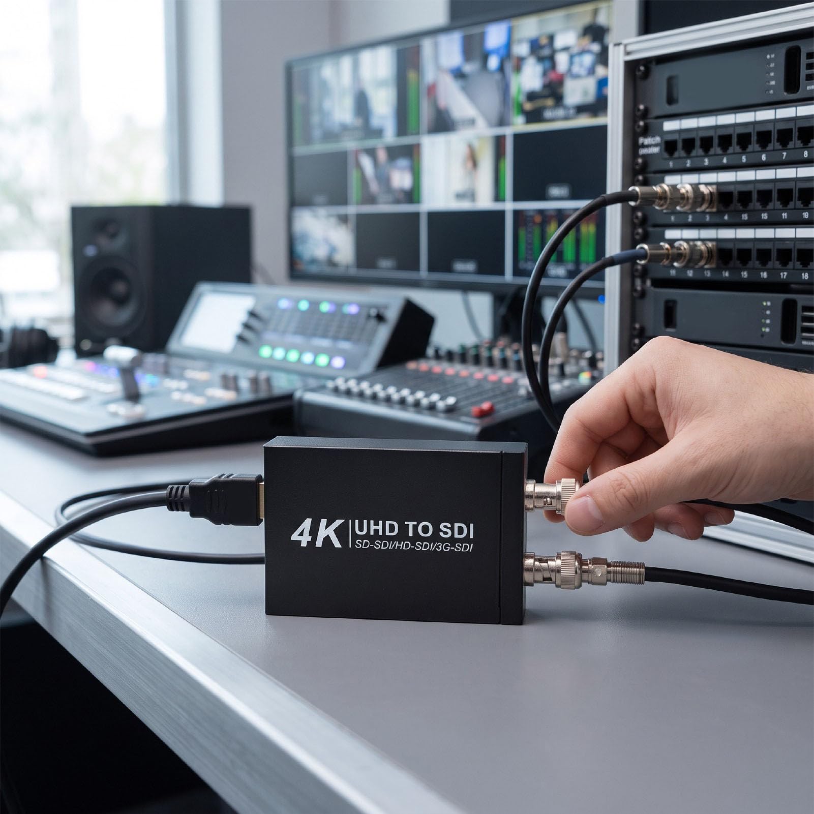 Annadue Interfejs Multimedialny HD na Konwerter SDI 4K z pętlą
