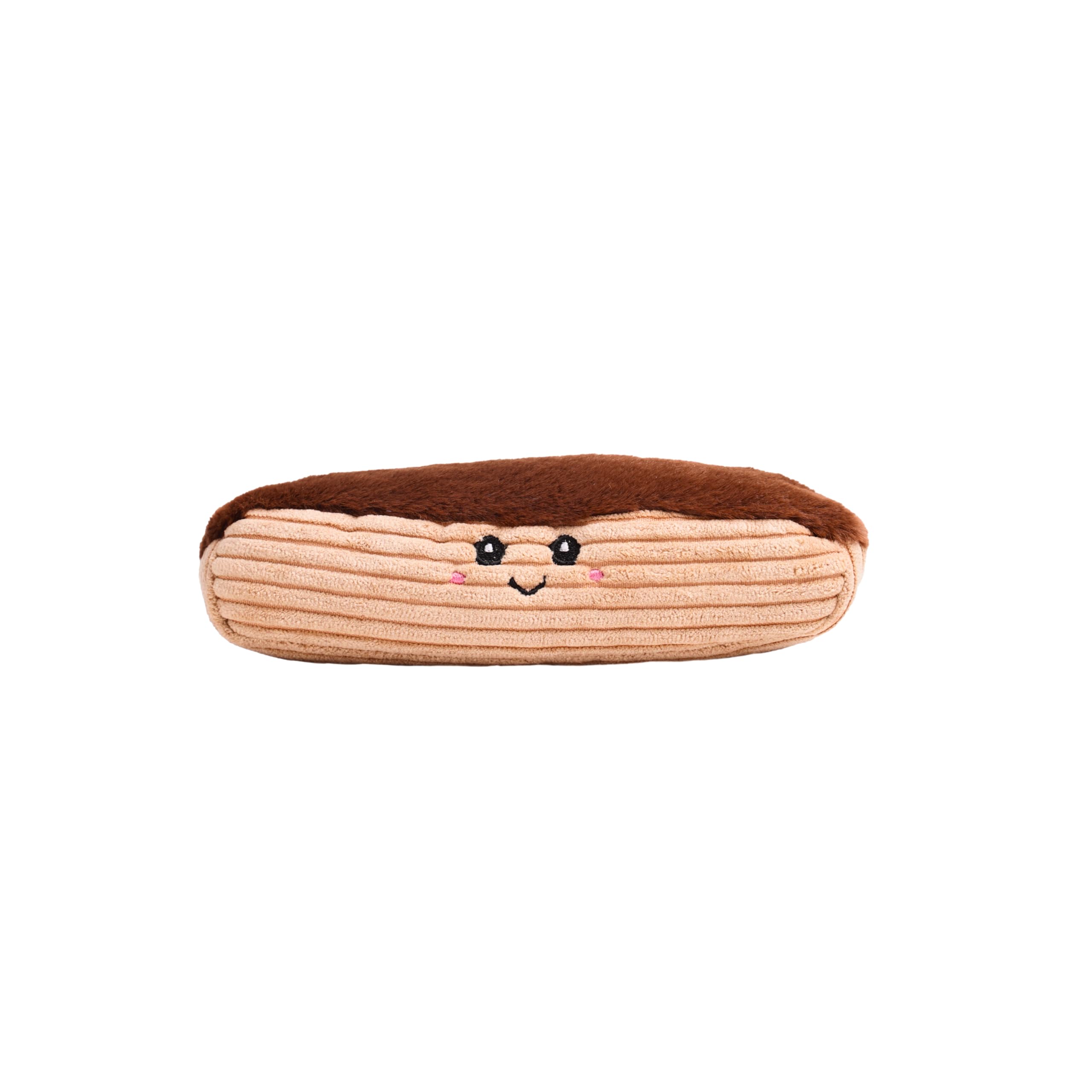 Squeaky Dog Toy - Bakery Bite Stick (Cannoli) -12