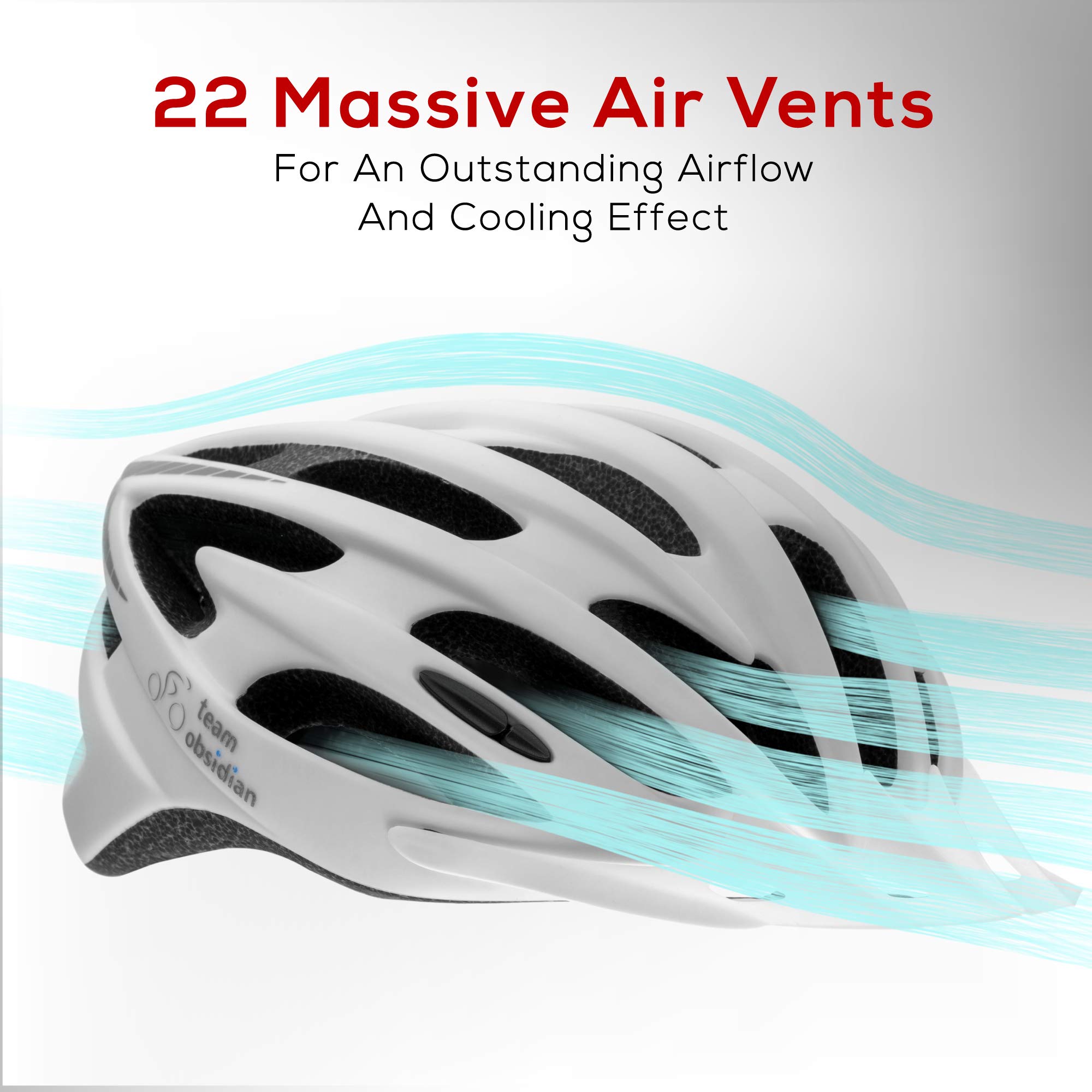 teamobsidian airflow bike helmet