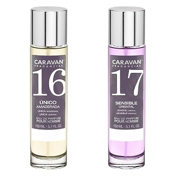 CARAVAN FRAGANCIAS Gift Box with 2 Perfumes 17 & 16 150ml for Men