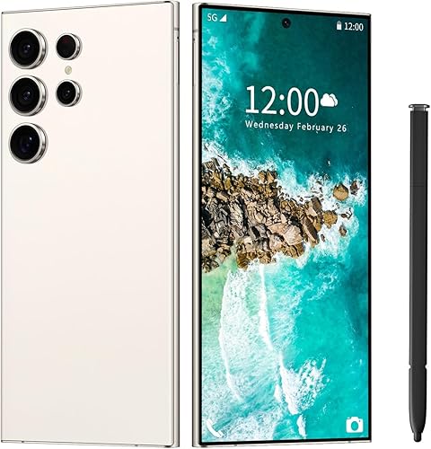 Miniatura 9 de I24 Ultra 5G teléfono inteligente desbloqueado, 16GB+512GB teléfono celular completamente desbloqueado para Android 13, teléfono celular Naranja