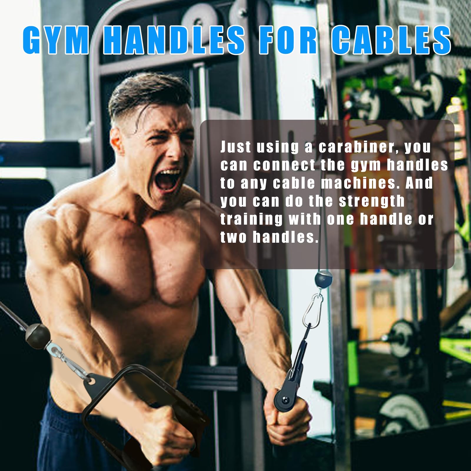 BLUSLM Ergonomiczne opaski linowe Triceps 27 w 32 40 119 cm bardzo długie siłownia latte pull up bar latte opaski kablowe opaski kablowe