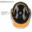 DSC DEFENDER Cricket Helmet for Men & Boys (Adjustable Steel Grill | Back Support Strap | Light Weight | size:Large (Yellow) gallery image