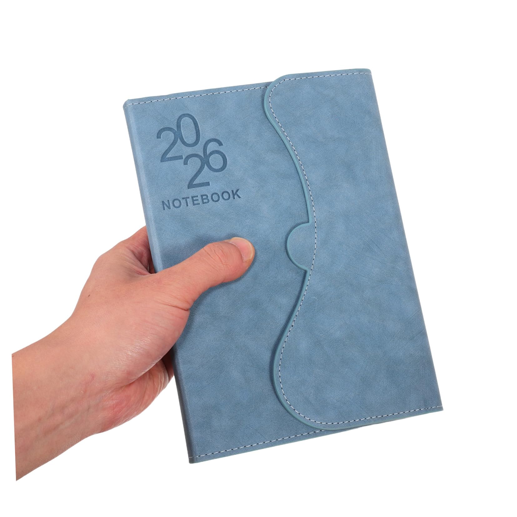 Planen Sie den Planungsrestrang Agenda Planer Zeitmanagementplaner Tagesplaner Büroplaner monatlicher Planerkalender Terminkalender Papier Sky-blue