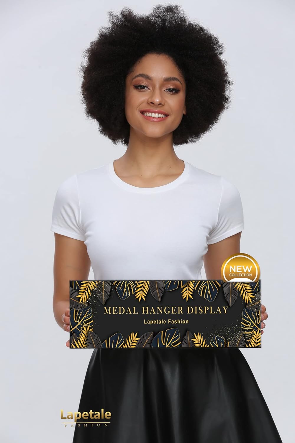 Sports Medal Holder Hanger Display Wall Rack in 16" Long-Medal Hanger Awards Ribbon Cheer,Gymnastics,Soccer,Softball Holder Display Custom Rack for Sports Medals Easy to Install