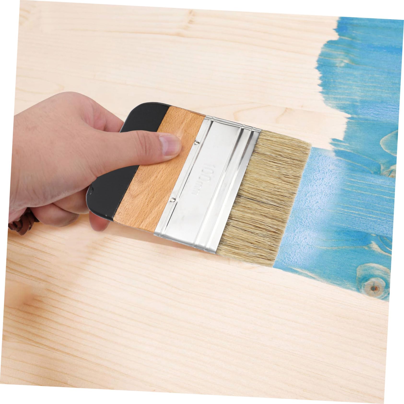 Teiliges Rundkopf Pinsel Set Langlebigen Borsten mit Robustem Holzgriff für Öl und Acrylfarben Flexibel Vielseitig Einsetzbar für Möbel Wände Decken und Wohnraumdekoration