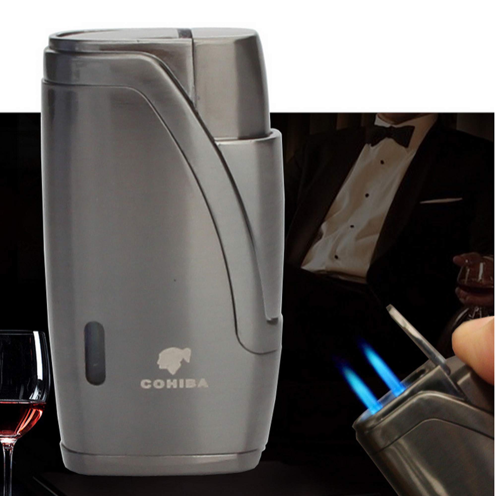 Amazon.co.jp: ライターとシガーカッターアクセサリーセットギフト