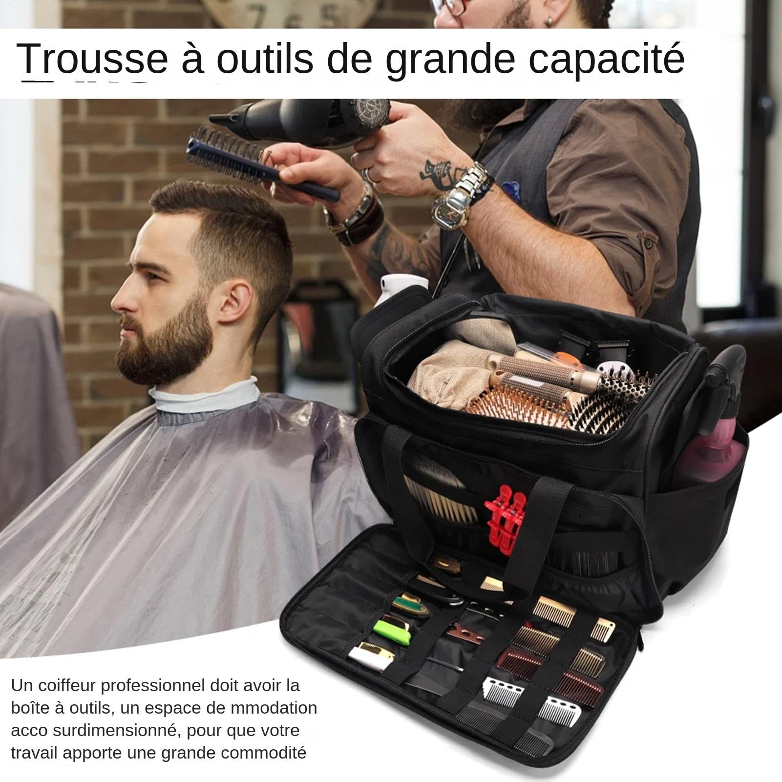 Multifunktionale Tragetasche für Friseursalon, Werkzeugtasche | Barber