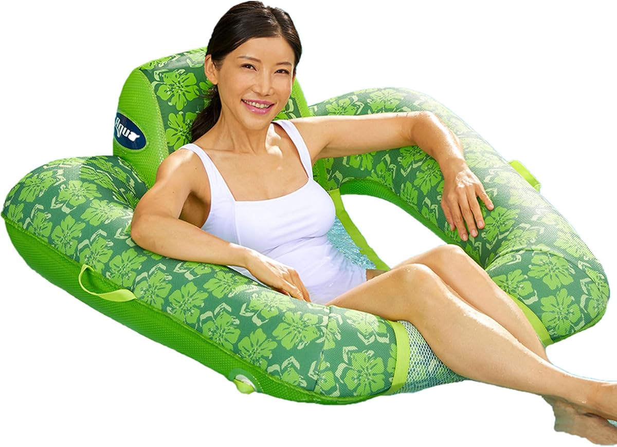 Salón flotante Aqua Pool Chair para adultos – Múltiples colores/formas/estilos – para adultos y niños flotantes