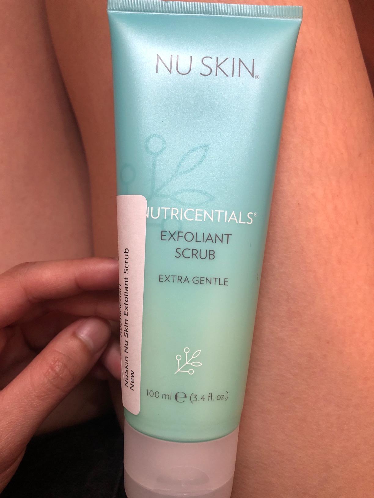 Nu Skin Nuskin Brighter Day Exfoliant Scrub - Unveil Radiant Skin with Pomegranate Enzymes & Natural Minerals for a Luminous, Healthy Glow - Transform Your Skincare Routine