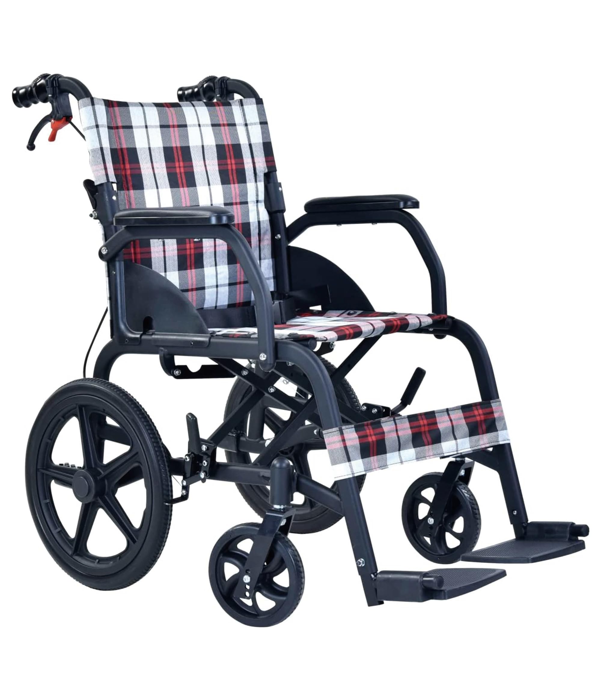 Amazon | Care-Parents 車椅子 介助型 アルミ製 折りたたみ 車イス  