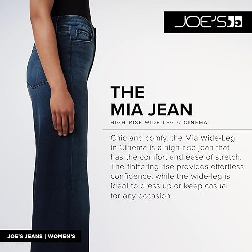 Miniatura 3 de Joe's Jeans The Mia - Jeans de tiro alto y pierna ancha para mujer