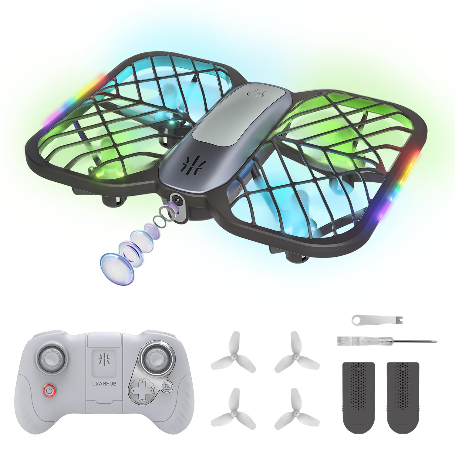 Amazon.com: UranHub Drones for Kids 8-12, RC Drone with 720P HD