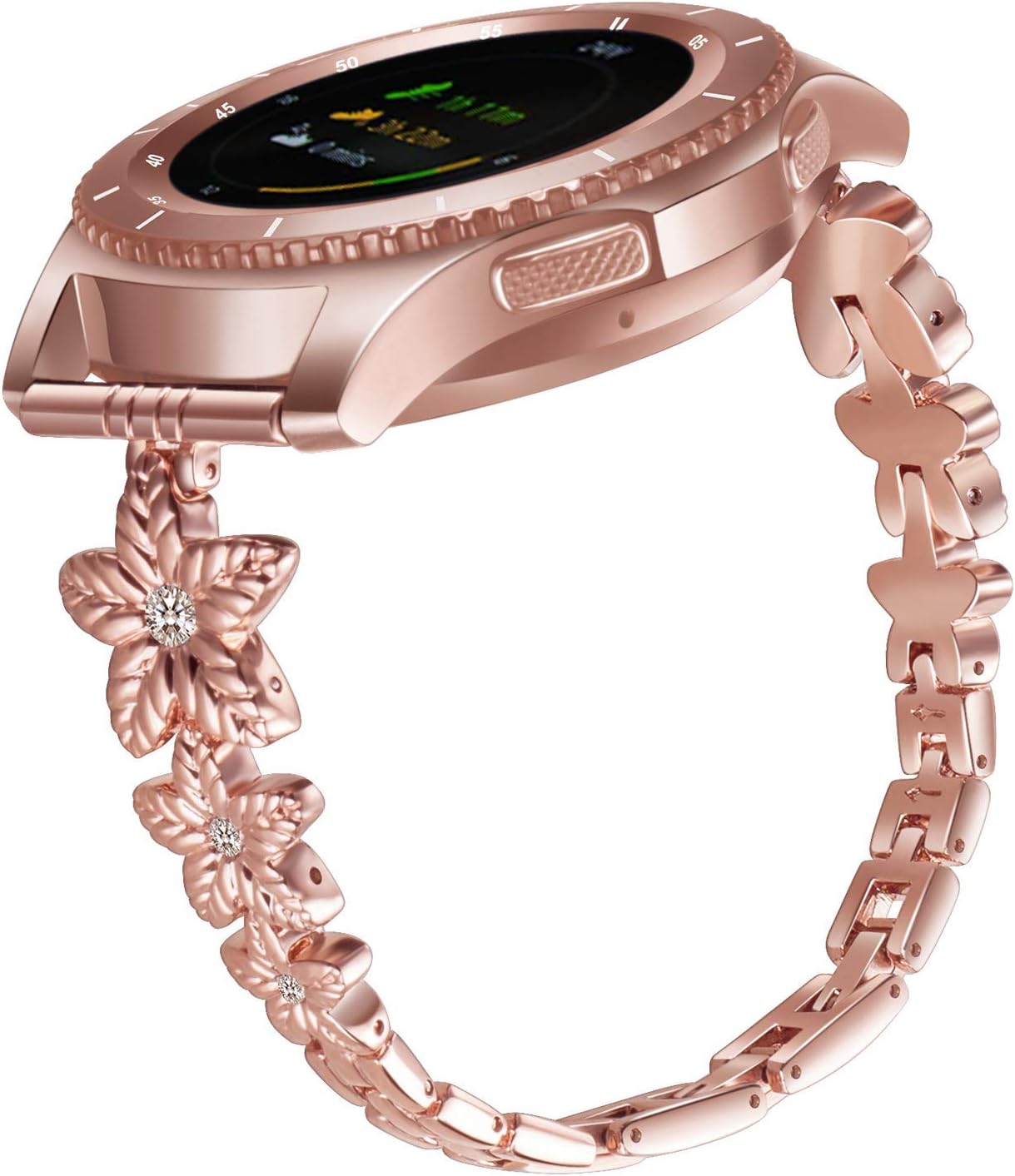 Uр Tо 60% оƒƒ SHGM Bands Compatible for Appel Watch Series 6/5/4/3/2/1/SE watch Compatible for Watch Gear S3 Band Fashion Women Stainless Steel Metal Jewelry Bracelet replace Wristband(Rose Gold) Flаѕh Dеаlѕ - 80% оƒƒ SHGM Bands Compatible for Appel Watch Series 6/5/4/3/2/1/SE watch Compatible for Watch Gear S3 Band Fashion Women Stainless Steel Metal Jewelry Bracelet replace Wristband(Rose Gold)