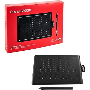 Wacom CTL472K1A One by Wacom Graphic Drawing Tablet for Beginners, Small