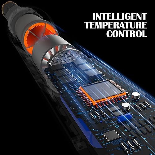 Miniatura 7 de PFRISURP - Rizador de aire para el cabello, sistema de peinado y secado de aire 6 en 1, secador de pelo automático, cepillo de aire caliente