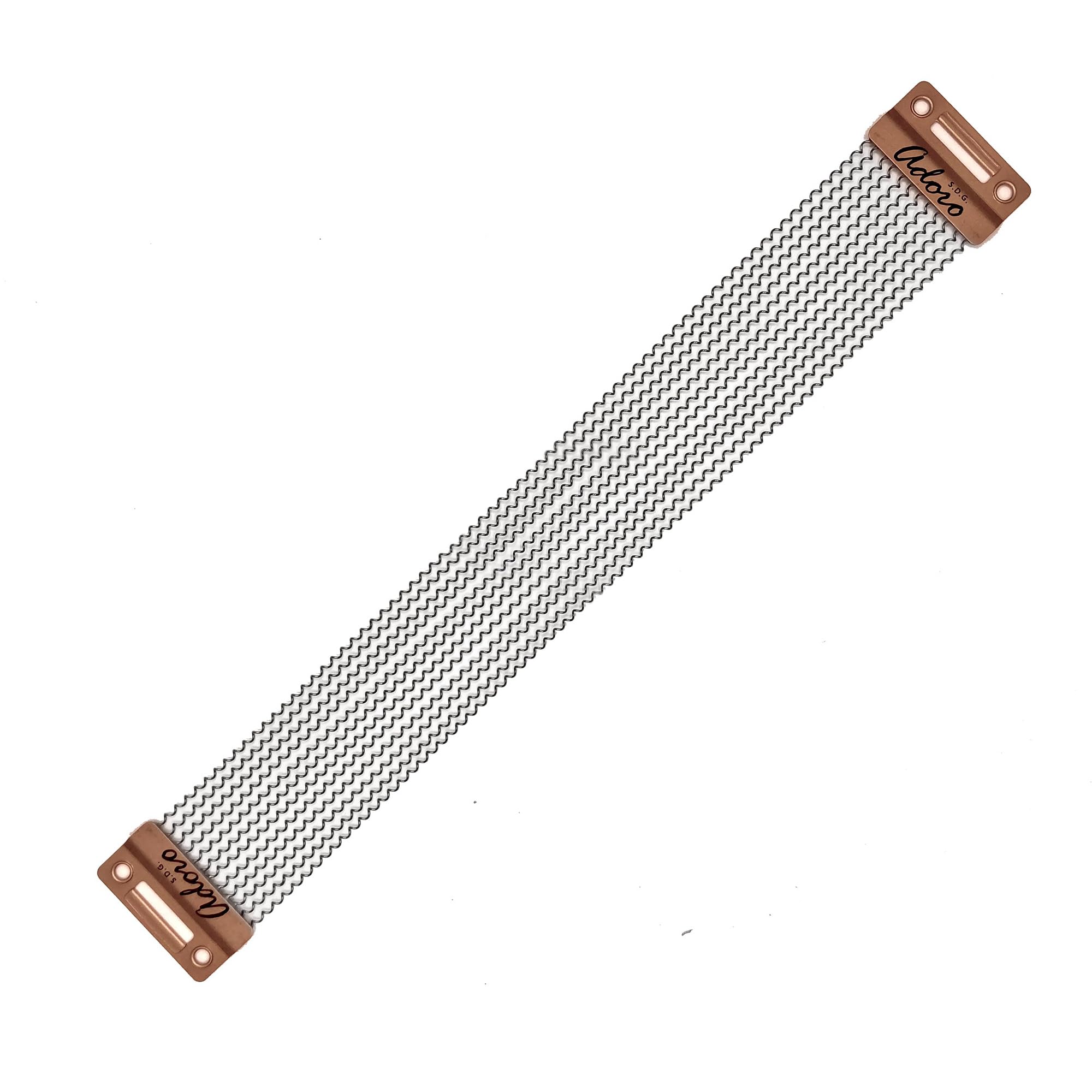 13" 12er Adoro Vintage Custom Wire -Phosphor Bronze Snareteppich mit 12 Drähten für reduzierte Lautstärke und weniger Mitrascheln, 1 Set