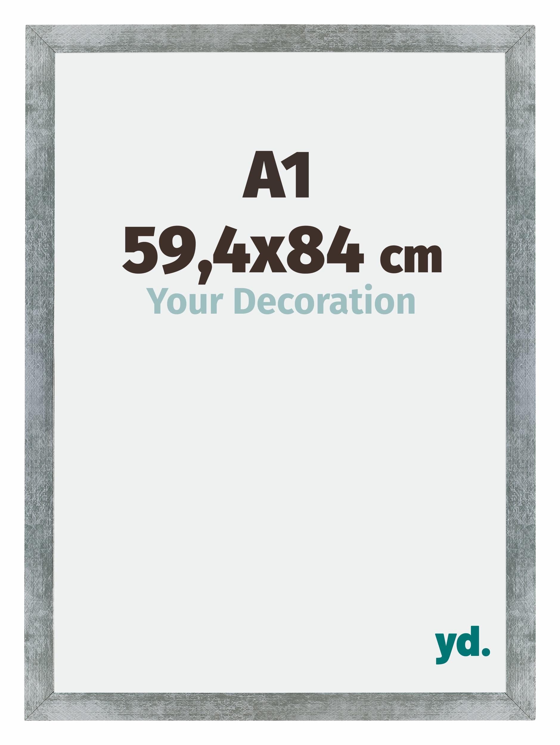 Your Decoration - Puzzle frame A1 59,4x84 - Iron Swept - Puzzle frame 1500-2000 Pieces - MDF Photoframe - Mura โ image 1