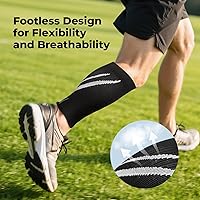 Vista 4 de Mangas de compresión para pantorrillas