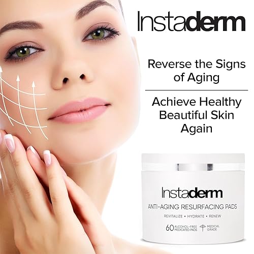 Miniatura 5 de Almohadillas exfoliantes antienvejecimiento: líneas finas, arrugas, manchas oscuras y rugosidad de la piel para mejorar la textura y el tono de la